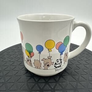 Vintage Recycled Paper Products Coffee Mug - W/Ballons All Around Design